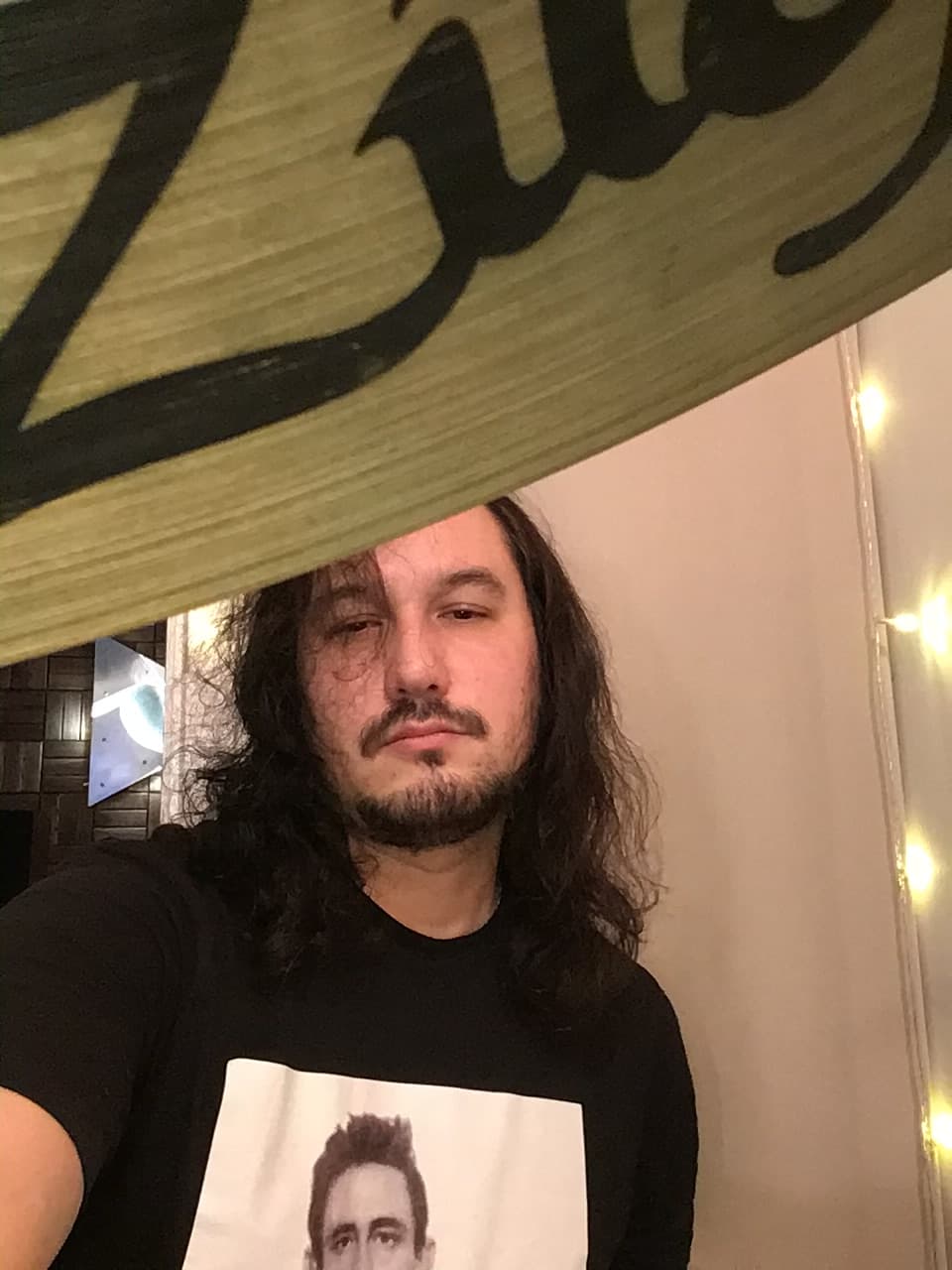 Edgy grunge band drummer ala 1994...