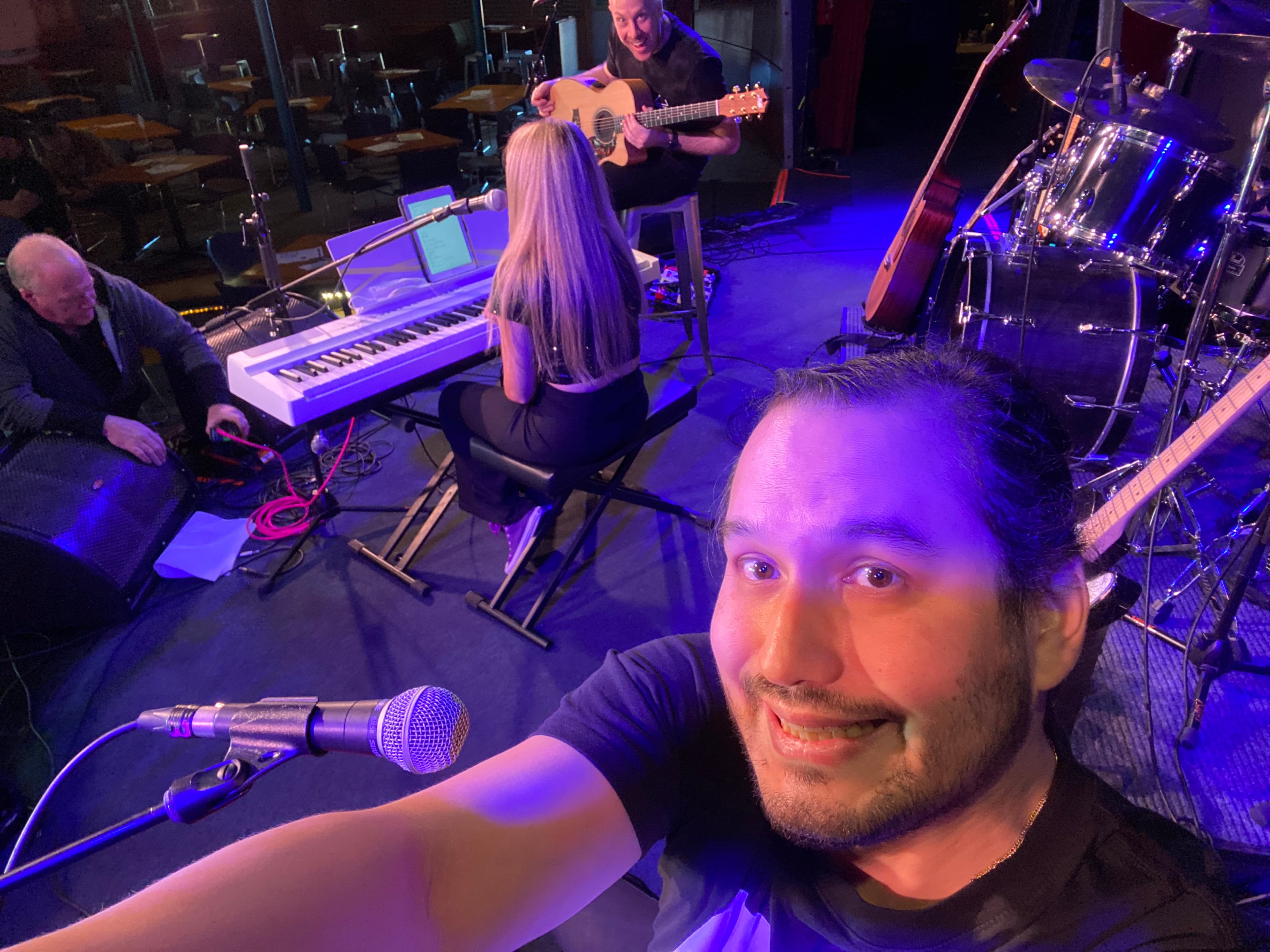 On percussion w/ Kat Jade and Jake Milic, The Gov.